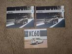 3x autofolder Volvo XC60, Boeken, Auto's | Folders en Tijdschriften, Verzenden, Zo goed als nieuw, Volvo