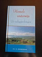 Boek Hemels onderwijs - De Zaligsprekingen ds. D. Heemskerk, Boeken, Ophalen of Verzenden, Zo goed als nieuw