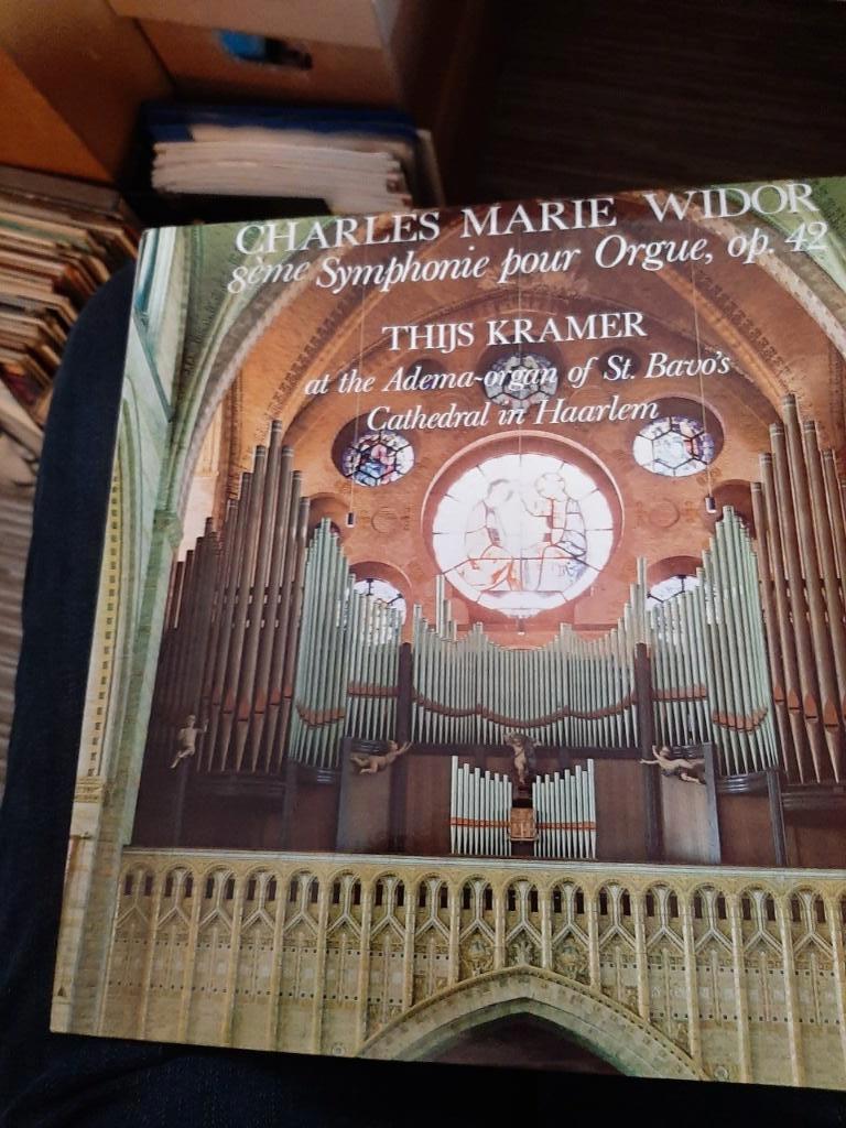 Thijs Kramer /WIDOR symphonie 8 /Adema Bavo zgst LP, Ophalen, Gebruikt, Overige formaten, Overige typen