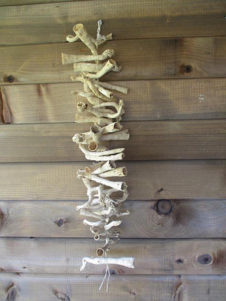 Natuurlijke tierelantijntjes / guirlandes, 3 stuks, Huis en Inrichting, Woonaccessoires | Droogbloemen, Zo goed als nieuw, Verzenden