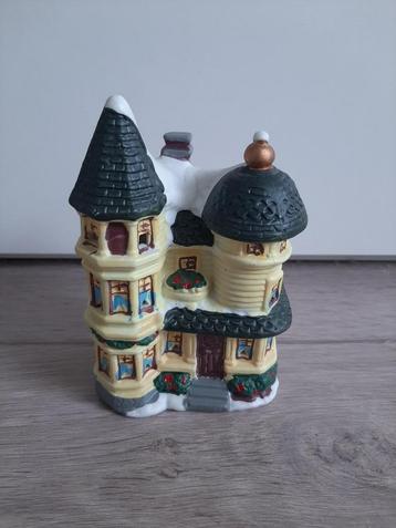 Kersthuis Victoriaans huisje huis (voor kerstdorp) beschikbaar voor biedingen