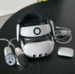 Meta quest 3 128GB + BOBOVR S3 Pro Super Strap met batterij, Spelcomputers en Games, Virtual Reality, Ophalen of Verzenden, Gebruikt