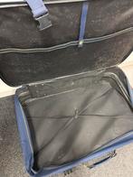 Vintage Blauwe Koffer met Wielen, Sieraden, Tassen en Uiterlijk, Koffers, Overige materialen, Gebruikt, Ophalen of Verzenden, 70 cm of meer