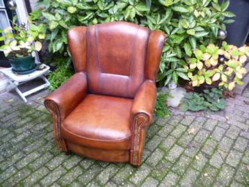 Leren heren feauteuil IZGS  wingchair  classic  beschikbaar voor biedingen