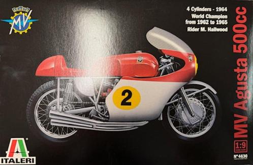 Coelianmodels, Italeri, 4630, MV Agusta 500cc, 1/9, € 49,99, Hobby en Vrije tijd, Modelbouw | Auto's en Voertuigen, Nieuw, Overige typen