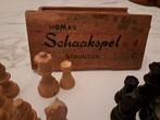 Vintage Homas' Staunton Schaakspel jaren '80, Hobby en Vrije tijd, Gezelschapsspellen | Bordspellen, Ophalen of Verzenden, Gebruikt