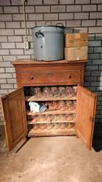 weckflessen, klemmen, thermometer en weckketel, Ophalen