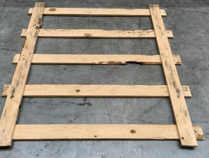 Houten vlonderhout 110 x 100 cm, Doe-het-zelf en Verbouw, Hout en Planken, Ophalen of Verzenden