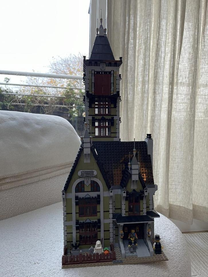 Lego Haunted House (10273 - Compleet, geen doos), Kinderen en Baby's, Speelgoed | Duplo en Lego, Zo goed als nieuw, Lego, Complete set
