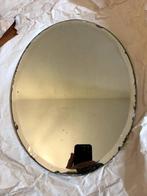 Ovale Antieke Geslepen Spiegel, Antiek en Kunst, Antiek | Spiegels, Ophalen of Verzenden, Ovaal, Minder dan 50 cm, Minder dan 100 cm