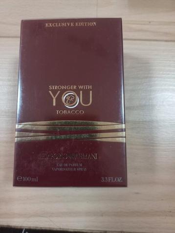 Emporio Armani Stronger With You Tobacco 100ml beschikbaar voor biedingen