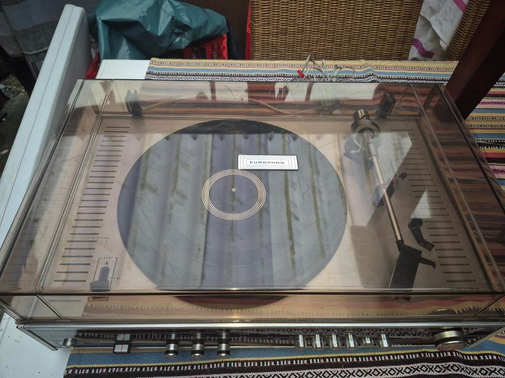 Vintage Europhon RDG 3000 Hifi Systeem, Ophalen of Verzenden, Gebruikt, Platenspeler, Overige merken