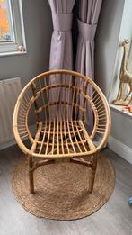 Bamboe stoel, Huis en Inrichting, Stoelen, Ophalen, Zo goed als nieuw, Eén