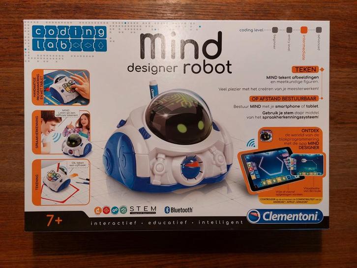 Mind Designer robot - Clementoni, Kinderen en Baby's, Speelgoed | Overig, Zo goed als nieuw, Jongen of Meisje, Ophalen