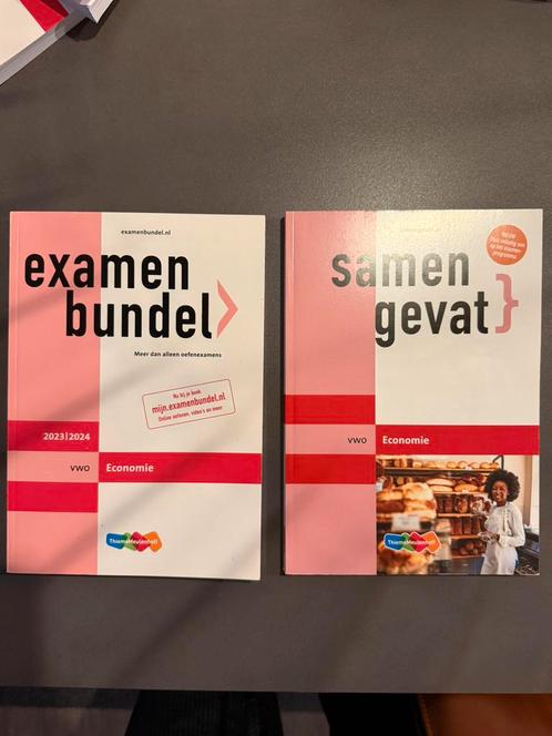 Examenbundel + Samengevat Economie VWO 2023/2024, Boeken, Schoolboeken, Nieuw, Economie, VWO, Ophalen of Verzenden