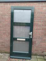 Hardhouten voordeur, Ophalen, Gebruikt, 80 tot 100 cm, Buitendeur