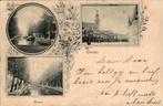 Gouda - Haven - Litho, Verzamelen, Ansichtkaarten | Nederland, Ophalen of Verzenden, Voor 1920, Ongelopen, Zuid-Holland