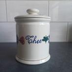 Boerenbont voorraadpot thee., Huis en Inrichting, Keuken | Servies, Overige typen, Ophalen of Verzenden, Zo goed als nieuw, Aardewerk