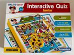 Spel: Electro, interactive quiz junior - Clementoni, Ophalen of Verzenden, Zo goed als nieuw