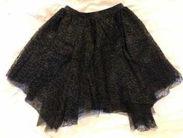 H&M halloween tule rokje spinnenwebben 128 beschikbaar voor biedingen