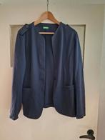 Blauw jasje Benetton, Ophalen of Verzenden, Zo goed als nieuw, Maat 42/44 (L), Blauw