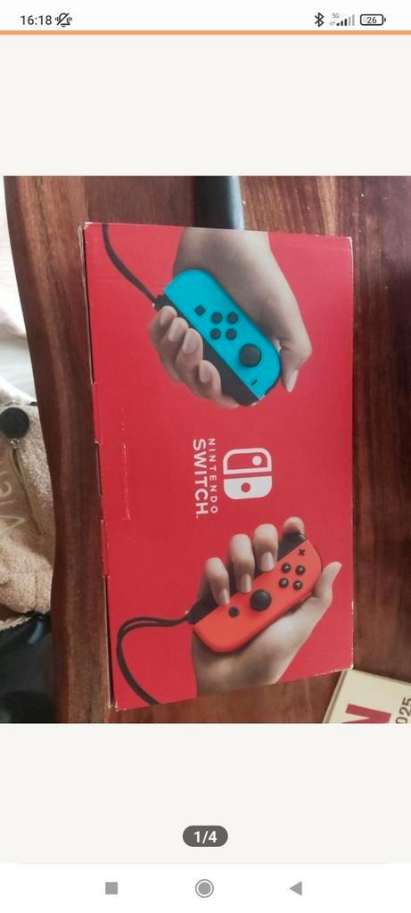 Nintendo Switch, Spelcomputers en Games, Spelcomputers | Nintendo Switch, Zo goed als nieuw, Switch Original, Met 2 controllers