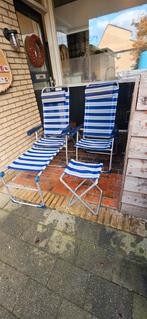 Campingstoelen Set - Inklapbaar, Caravans en Kamperen, Kampeermeubelen, Ophalen, Gebruikt