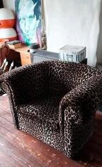 Panterprint Chesterfieldvorm fauteuil in Schiedam ophalen, Ophalen