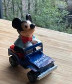 OUDE MATCHBOX 1979 MICKEY MOUSE IN JEEP POSTBEZORGER, Verzamelen, Mickey Mouse, Ophalen of Verzenden