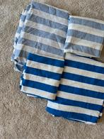 H&M HOME BEDSHEETS SET, Huis en Inrichting, Slaapkamer | Beddengoed, Ophalen of Verzenden, Zo goed als nieuw, Tweepersoons, Blauw