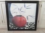leuk schilderij 80x80cm, Ophalen, Gebruikt, Schilderij, 75 tot 100 cm