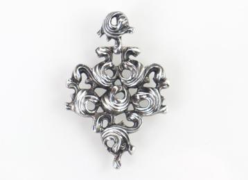 Vintage zilveren hanger, Blachian Antik Schmuck, ca. 1960 beschikbaar voor biedingen