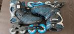 Tempish Wire 3.0 Inlines - 84mm, zwart/blauw, maat 41 mn, Verstelbaar, Heren, Zo goed als nieuw, Inline skates 4 wielen