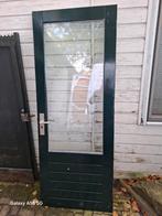 Merbau Buitendeuren met isolatieGlas, Doe-het-zelf en Verbouw, Ophalen, Gebruikt, 80 tot 100 cm, Buitendeur