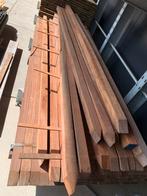 Hardhouten paal semi geschaafd Azobé 6x6x300 - J&W 15, Tuin en Terras, Schuttingen, Ophalen, Minder dan 3 meter, Nieuw, Nvt