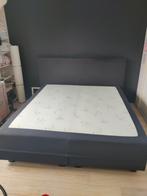 Swiss Sense boxspring 180 x 200 - Dark Grey, Huis en Inrichting, Ophalen, Tweepersoons, Zo goed als nieuw, 180 cm