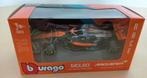 Bburago McLaren MCL60 (Silverstone Chrome Livery), Ophalen of Verzenden, Nieuw, Auto, Overige merken