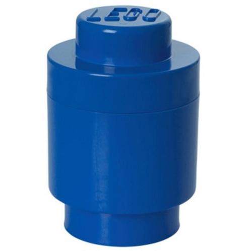 LEGO Opbergbox 1x1 Rond Blauw        * 't LEGOhuis *, Kinderen en Baby's, Speelgoed | Duplo en Lego, Zo goed als nieuw, Lego, Complete set