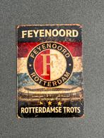 Aluminium wandbord Feyenoord, Ophalen of Verzenden, Nieuw