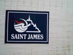 sticker SAINT JAMES, Ophalen of Verzenden, Zo goed als nieuw, Overige typen