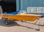Beekman Speedboot 430 incl. trailer + buitenboordmotor, Watersport en Boten, Ophalen, Gebruikt, Minder dan 70 pk, 3 tot 6 meter