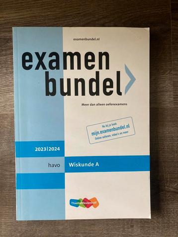 Wiskunde A HAVO Examenbundel 2023-2024 - N.C. Keemink beschikbaar voor biedingen