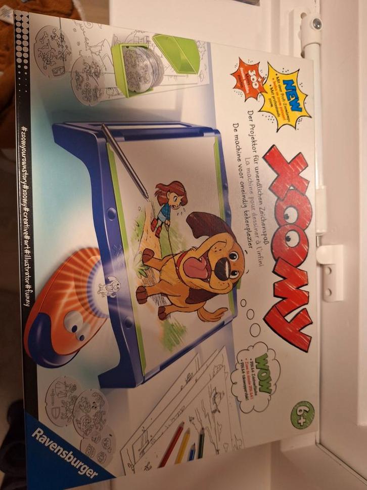 Xoomy Tekenprojector - Creatief Tekenen!, Kinderen en Baby's, Speelgoed | Educatief en Creatief, Zo goed als nieuw, Knutselen