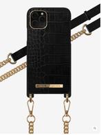 Necklace Set Jet Black Croco Iphone 11 Pro (IDEAL OF SWEDEN), Ophalen of Verzenden, Nieuw, IPhone 11 Pro