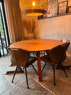 dbodhi ronde eettafel, Huis en Inrichting, Ophalen, 100 tot 150 cm, Zo goed als nieuw, Teakhout