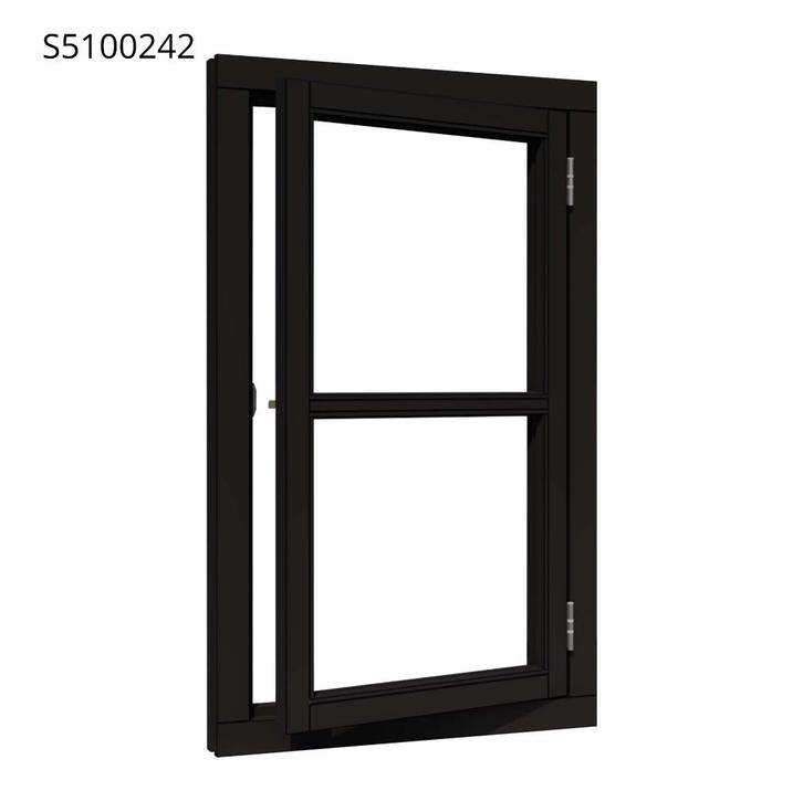 UITLOPEND Steellook Vleugel/uitzetraam enkel en dubbel, Doe-het-zelf en Verbouw, Glas en Ramen, Nieuw, Overige typen, 120 tot 160 cm