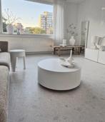Vezel klei beton ciré salontafel rond VT Wonen Loods 5, Huis en Inrichting, Ophalen, Zo goed als nieuw, Rond, Loft landelijke