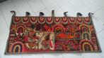 Vintage wandkleed oranje bruin beige Egypte, Ophalen of Verzenden, Gebruikt