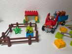 Duplo 10524 Landbouwtractor+instructieboekje, Ophalen of Verzenden, Zo goed als nieuw, Complete set, Duplo