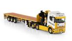 WSI SCANIA autolaadkraan + uitschuifbare trailer MEDIACO, Hobby en Vrije tijd, HGL74-@hotmail.com, Nieuw, Ophalen of Verzenden